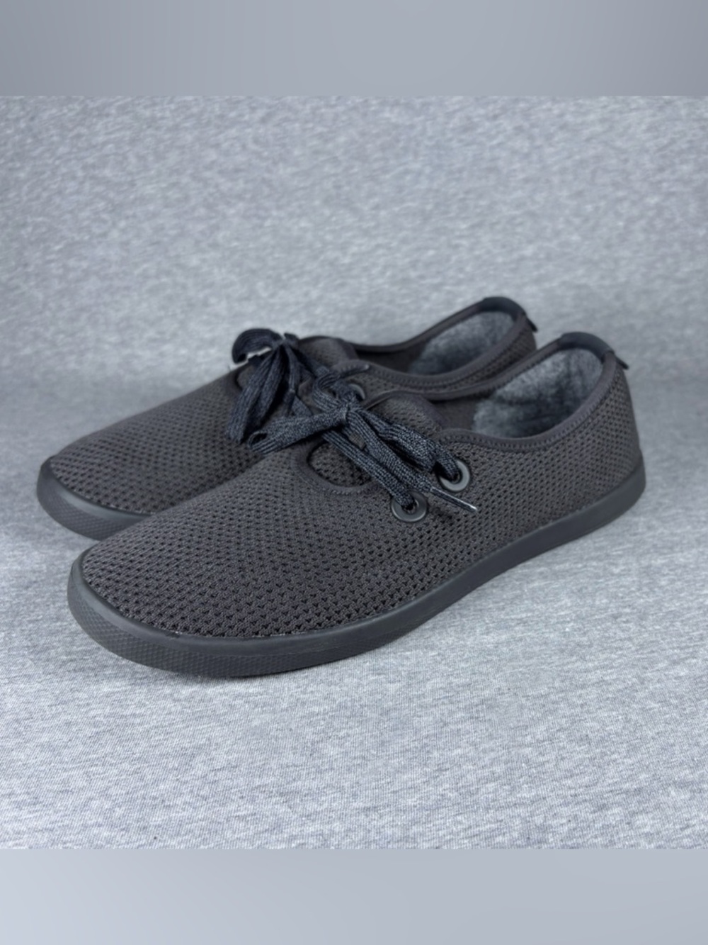 Allbirds Tree Skipper Shoes Dark Gray Mens Size 8 Boat Walking Sneakers Comfy